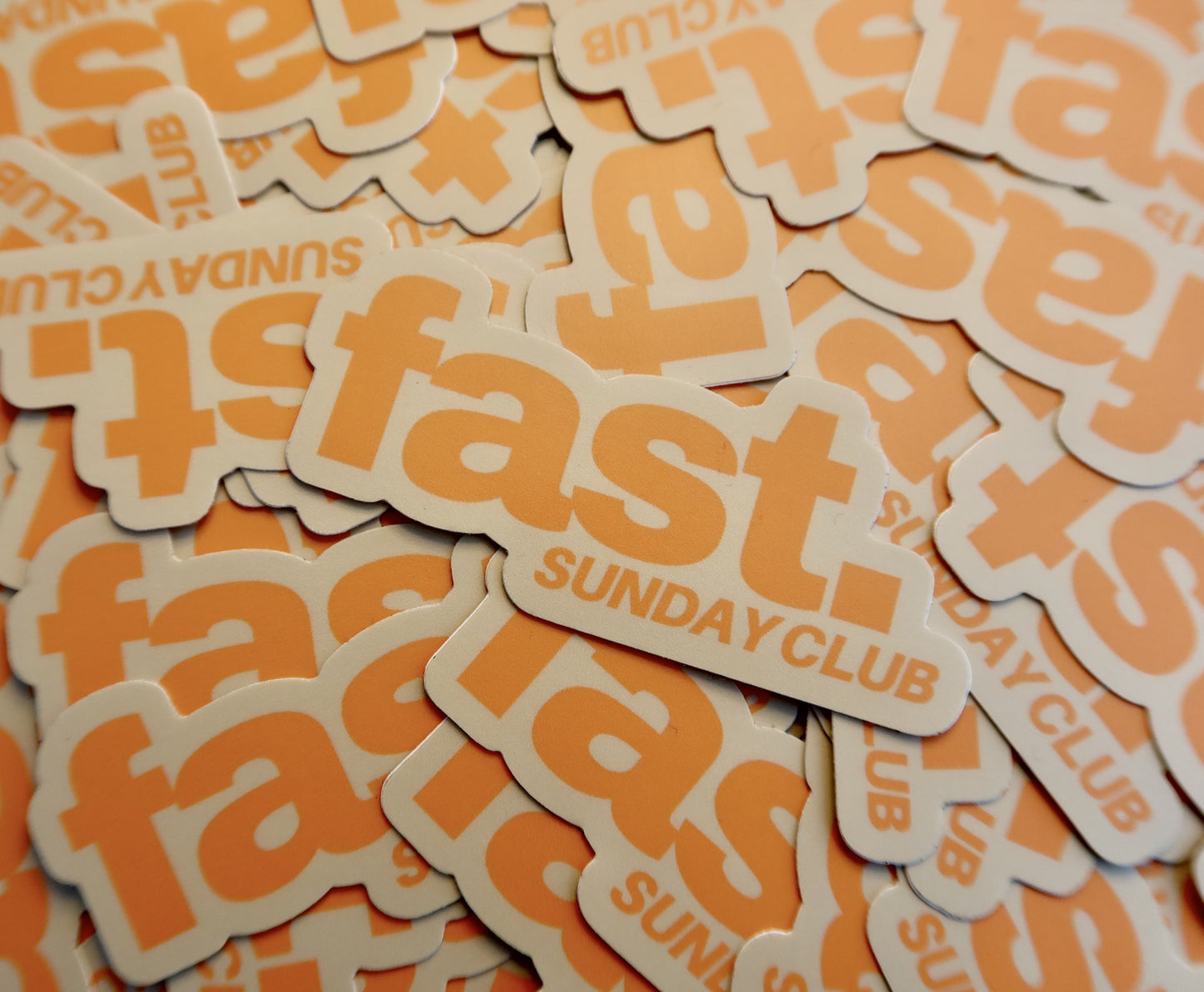 STICKER - FAST SUNDAY CLUB - FAST SUNDAY CLUB