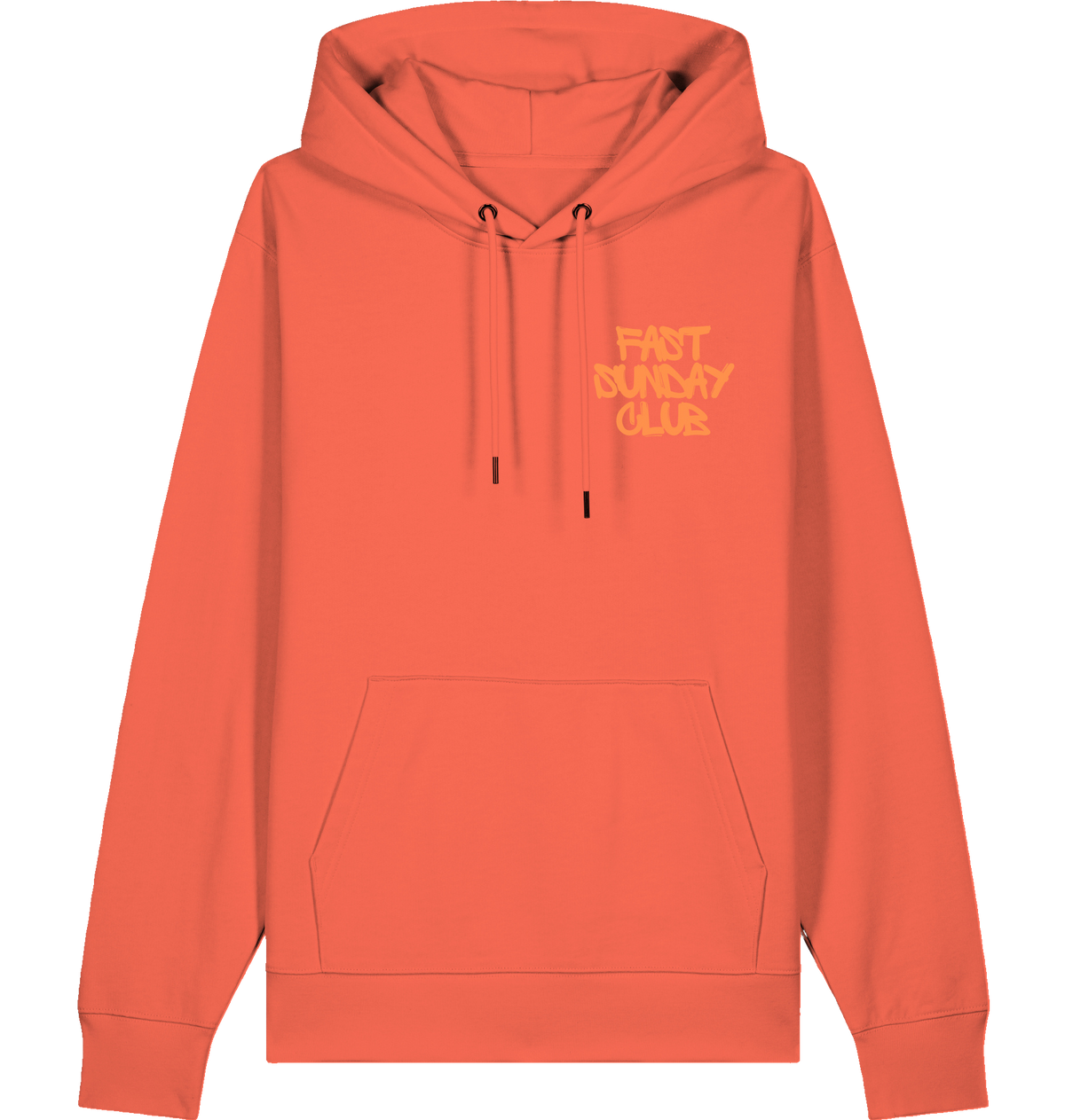 CLUB HOODIE ORANGE - FAST SUNDAY CLUB