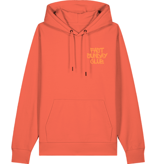 CLUB HOODIE ORANGE - FAST SUNDAY CLUB