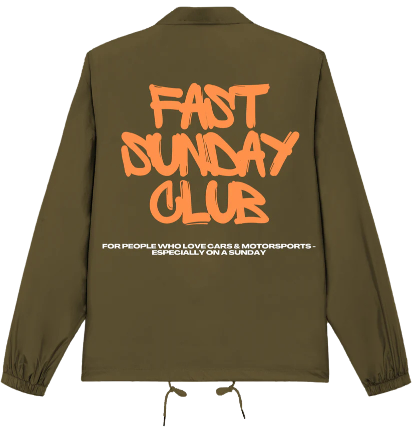 CLUB JACKET KHAKI - FAST SUNDAY CLUB
