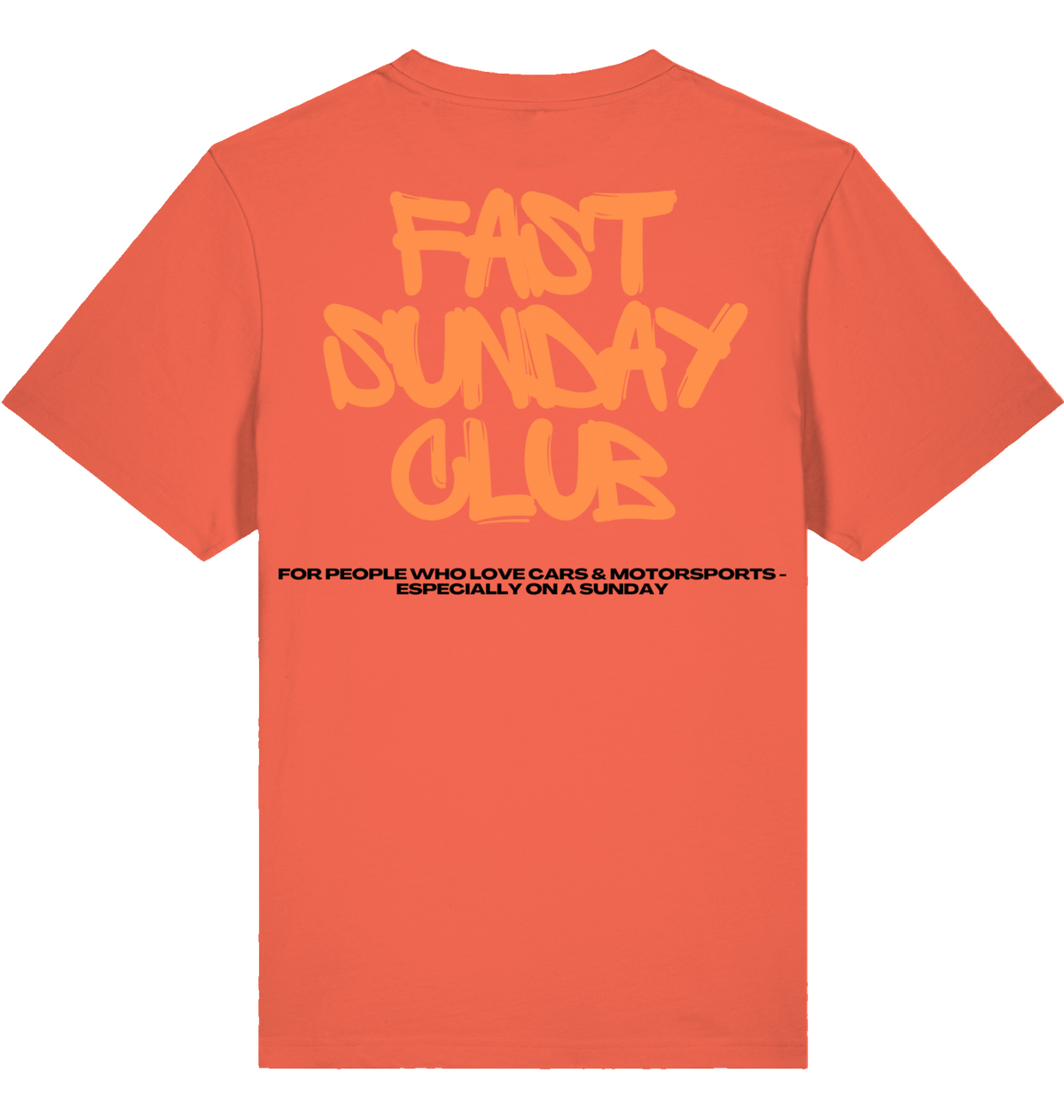 CLUB SHIRT - LIMITED ORANGE - FAST SUNDAY CLUB