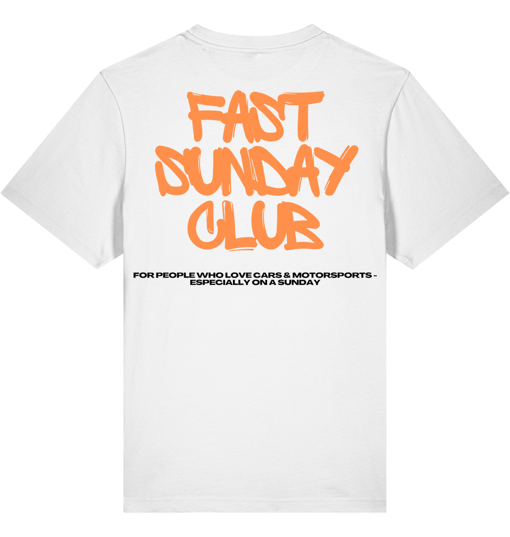 CLUB SHIRT - LIMITED WHITE - FAST SUNDAY CLUB