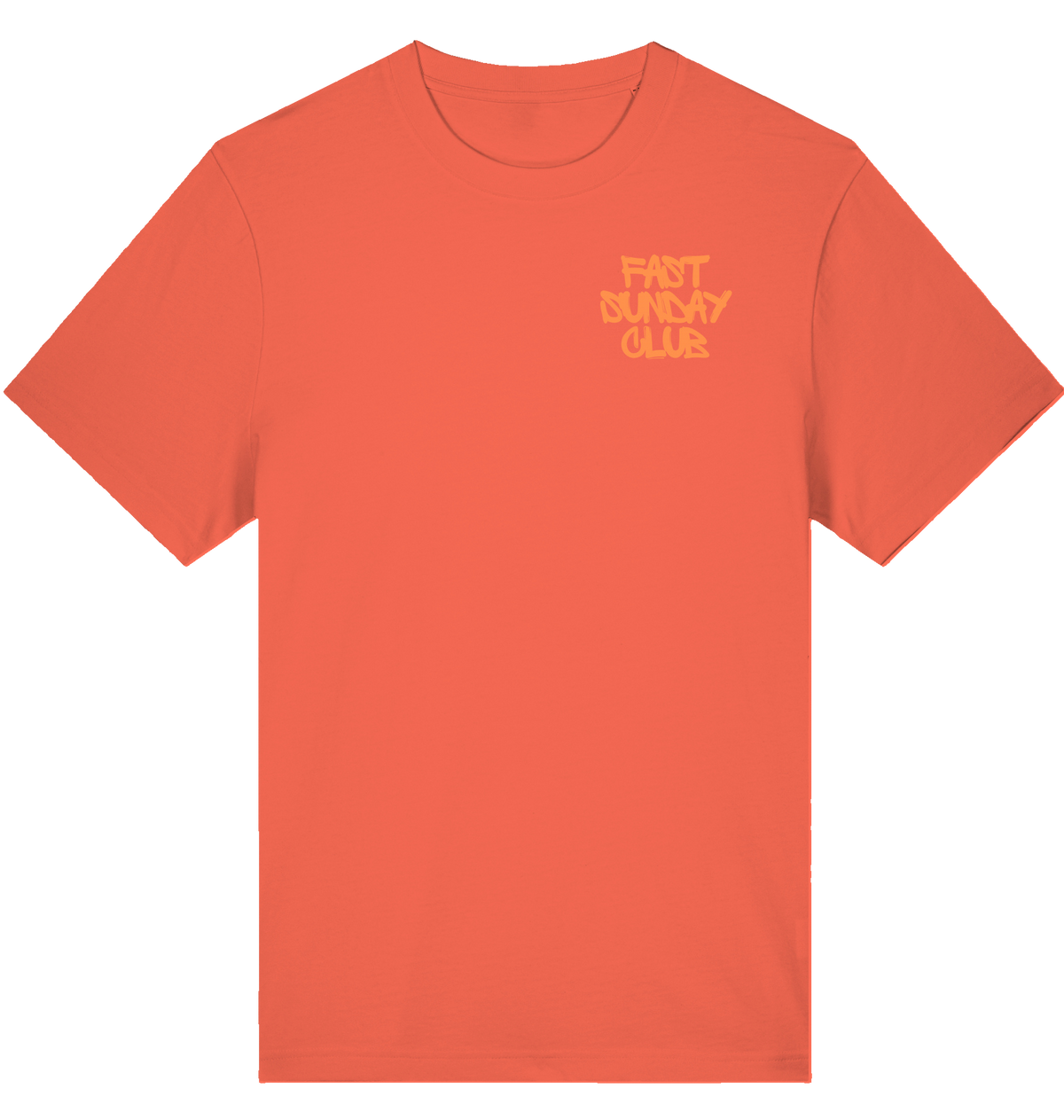 CLUB SHIRT - LIMITED ORANGE - FAST SUNDAY CLUB